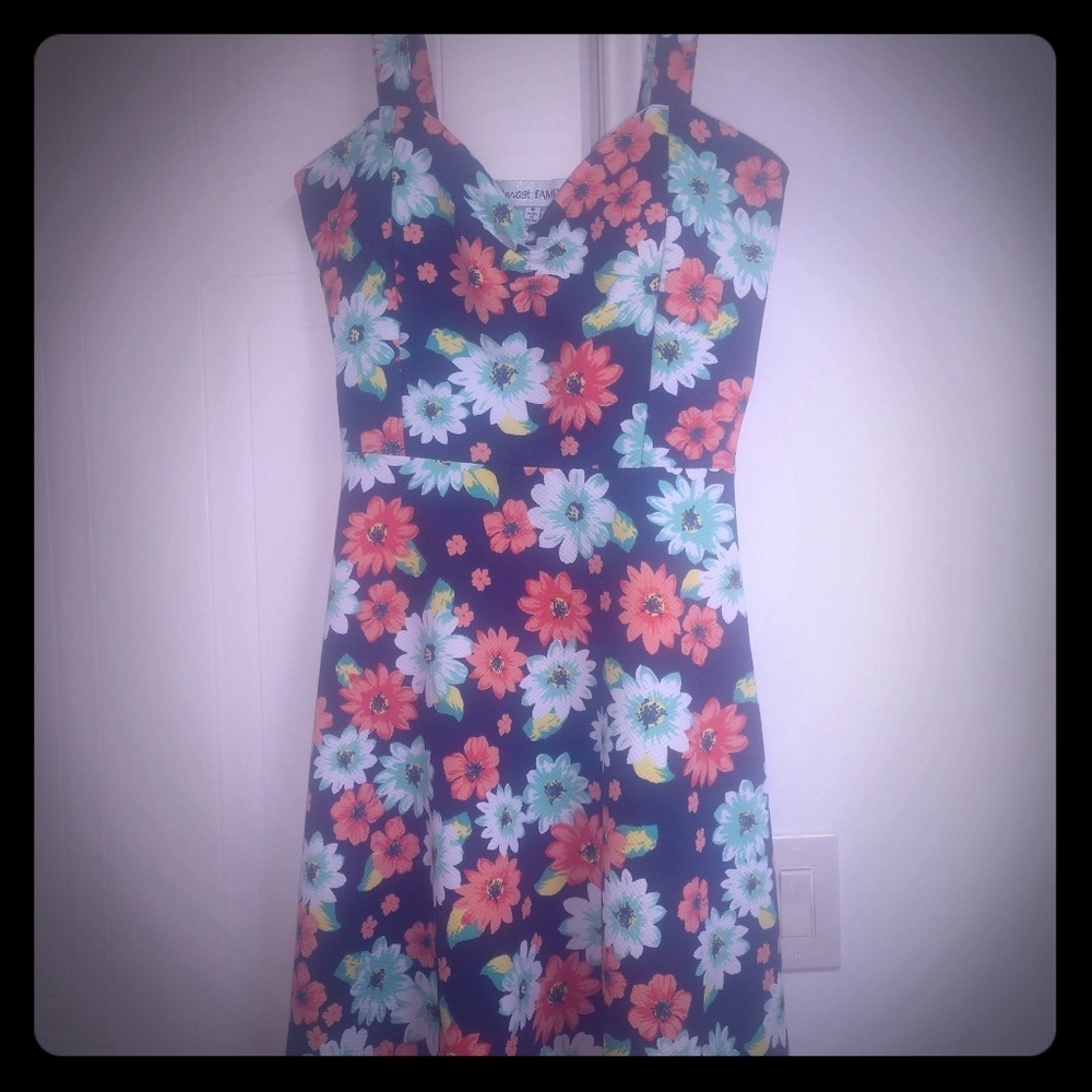 Almost Famous Summer Floral Dress